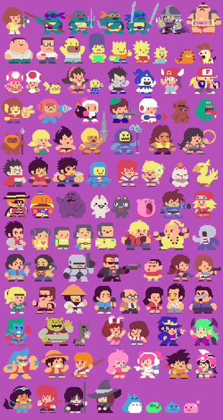 Illustration for article titled Los Simpson en pixel art es un gran tributo a la serie